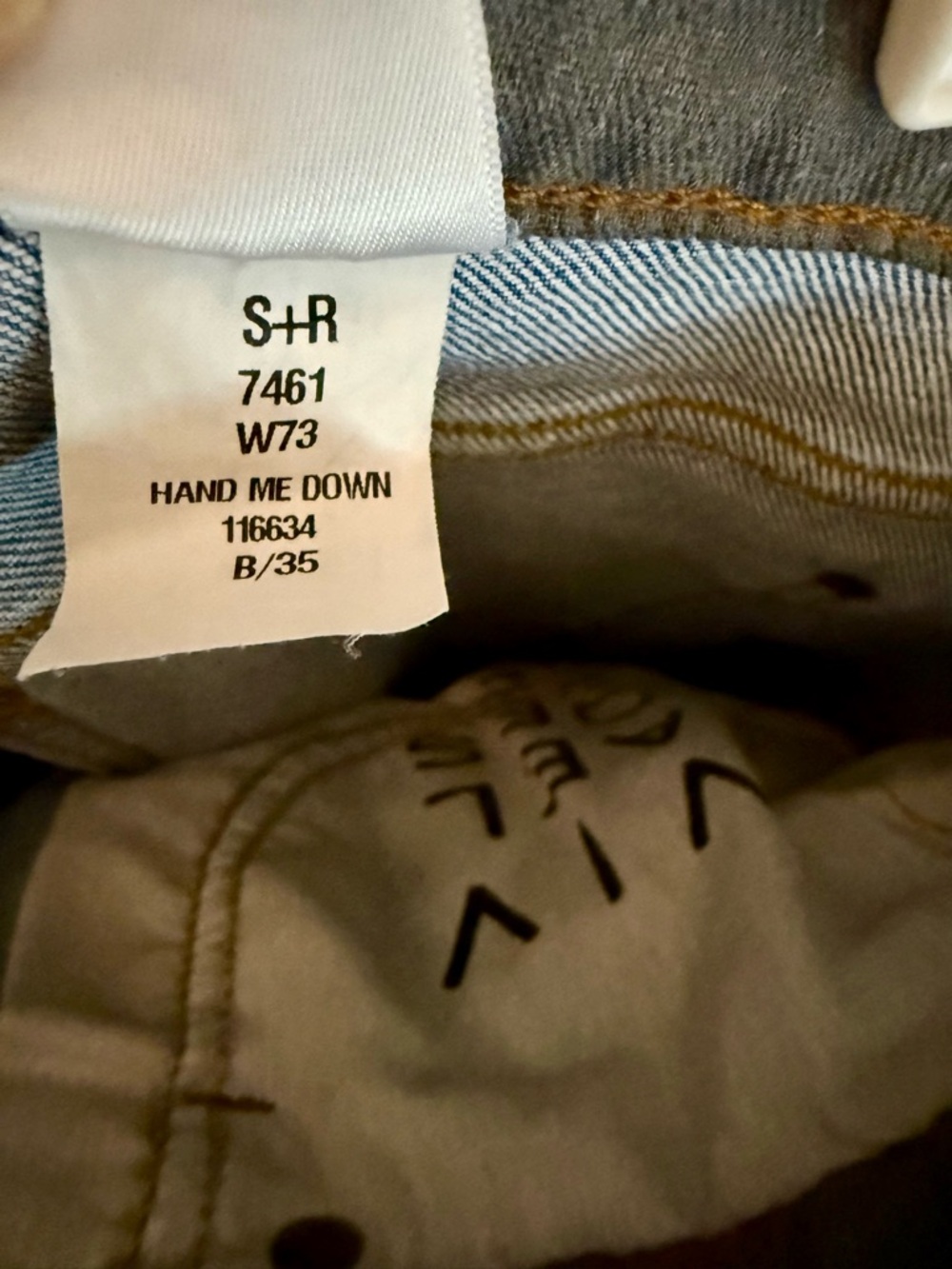Smith + Rogue Women’s No. 73 High Rise Tapered Denim Jeans Hand Me Down Wash - Picture 8 of 8